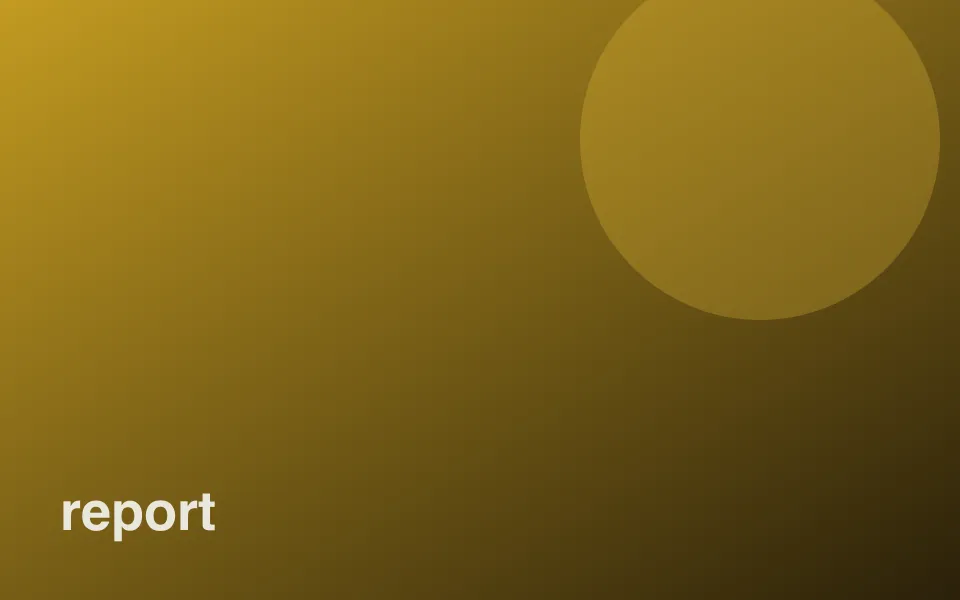 Annual ecosystem report cover